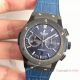 Swiss Replica Hublot Big Bang Classic Fusion 7750 Black Watch Blue Gummy Strap (3)_th.jpg
